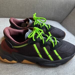 adidas Men's 12 Ozweego Pusha T Mystery Brown Black Lightweight Running